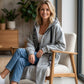 🧥Kvinner sin oversized hettegenser jakke🎁