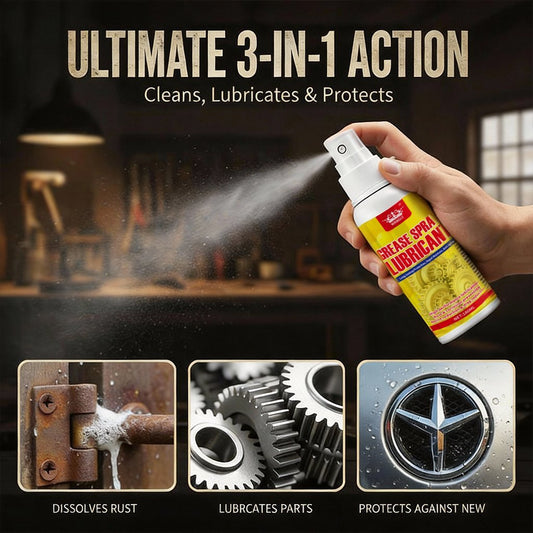 🚗 50 % RABATT I BEGRENSET TID! ✨ 3-i-1 rustfjerningsspray – løser opp rust, smører og beskytter mot korrosjon 🛠️
