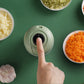 (🔥Supertilbud: 50 % rabatt) – Elektrisk hvitløkshakker med USB-opplading