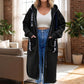 🧥Kvinner sin oversized hettegenser jakke🎁