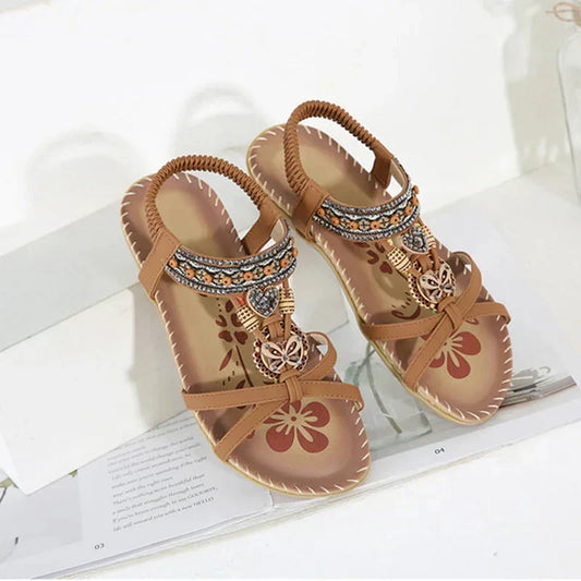 👡ОТСТЪПКА СЕГА! 💎 Бохемски ортопедични сандали 🌈