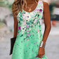 👗🌼Женска флорална лятна рокля без ръкави