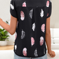 【S-3XL】👚Трикотажна тениска с пера