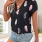 【S-3XL】👚Трикотажна тениска с пера