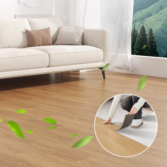 🧱 КУПИ 3, ПОЛУЧИ 1 БЕЗПЛАТНО! 🏠 Самозалепващи се плочки за под с дървесен десен – комплект от 5 броя, водоустойчиви и лесни за самостоятелен монтаж 🌿