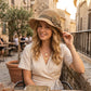 🧢 СЕГА С23% ОТСТЪПКА! 🌞 Елегантна плетена сламена шапка с панделка – дишаща, сгъваема и идеална за плажа и пътувания 👒