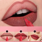 💄 Creion de buze mat – rezistent la apă, rezistență de 8 ore, ascuțitoare încorporată 💋✨