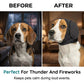 🐶Căști antifonice pentru animale de companie – Reduc anxietatea în timpul furtunilor și focurilor de artificii✨