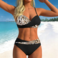 👙 REDUCERE DE 50% PENTRU O PERIOADĂ LIMITATĂ! ✨ Set de bikini din două piese cu efect push-up pentru femei