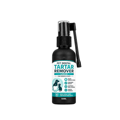 🐾 Tannrengjøringsspray for katter og hunder – fjerner dårlig ånde, reduserer plakk og tannstein
