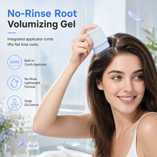 💇 Volumgivende gelkam for røtter | Leave-in