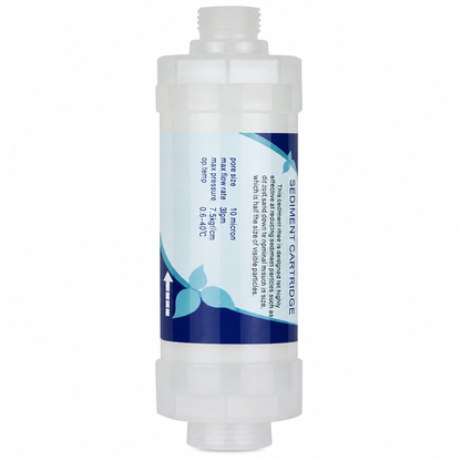🚿💧 5-tommers sedimentfilter – PP-bomull for toaletter, dusjer og hvitevarer ✨