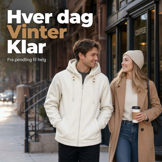 Unisex-hettegenser i sherpa med ekstra god varme