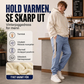 Vindtette termiebukser for herrer med elastiske mansjetter – Varm og funksjonell vinterbukse ✨❄️