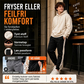 Vindtette termiebukser for herrer med elastiske mansjetter – Varm og funksjonell vinterbukse ✨❄️