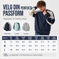 Herre genser med fargeblokk og løs passform