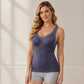 Slank varmende camisole for kvinner med innebygd BH