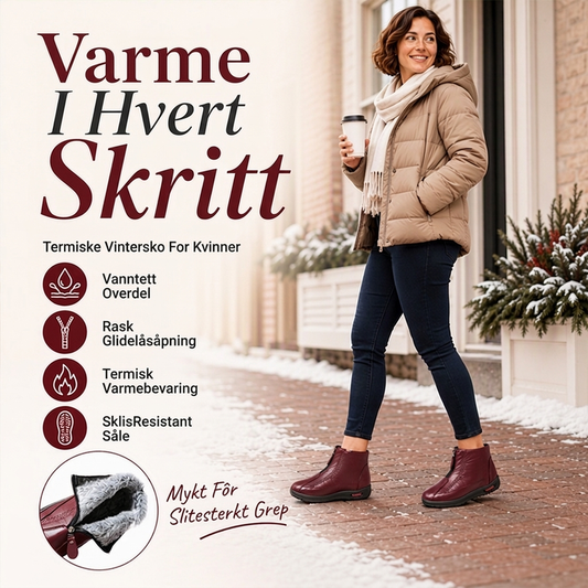 ❄️ Sklisikre, varme vinterstøvler for damer | Sklisikre og behagelige – trygge skritt på is og snø ✨