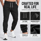 Joggebukser for menn i avslappet, sporty stil med smal passform