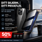 📱 Anti-spion mobildeksel – integrert personvernskjerm, herdet glass, metallramme. Beskytter mot innsyn – perfekt til offentlige steder! 🚇✨